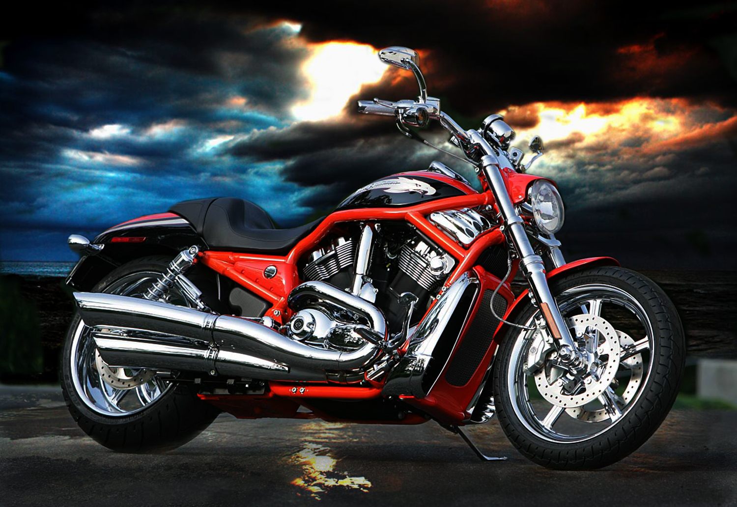 Cool Harley Davidson Wallpaper HD Background