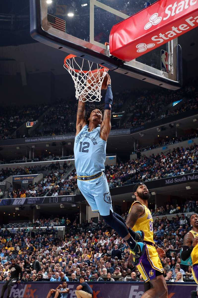 Ja Morant Dunk Wallpaper