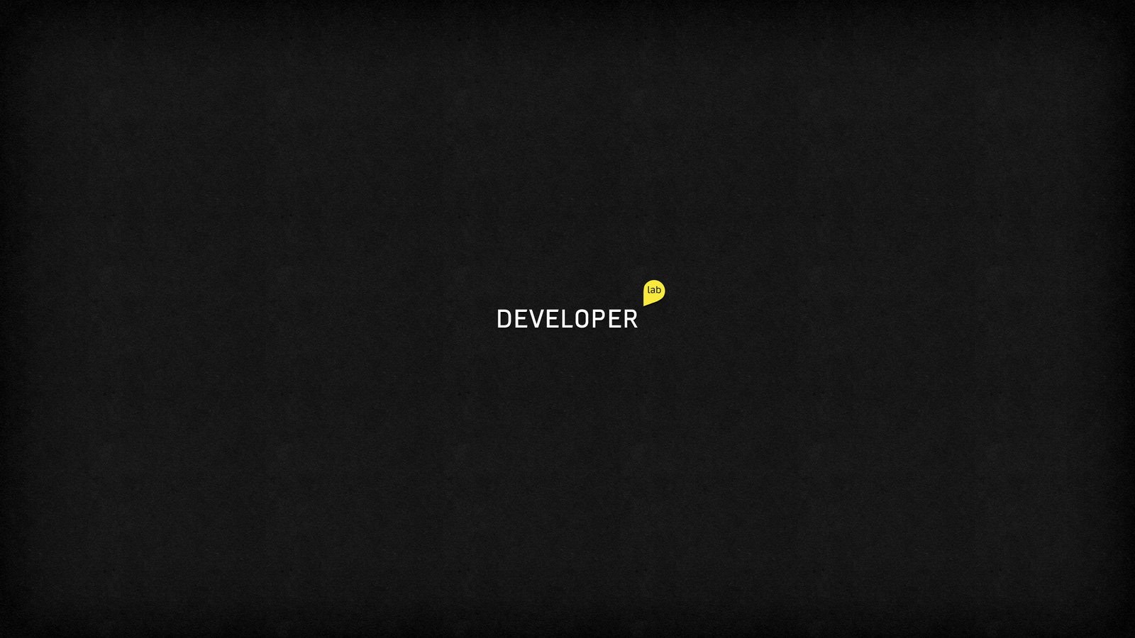 Developer Wallpaper Lab Black Minimalist