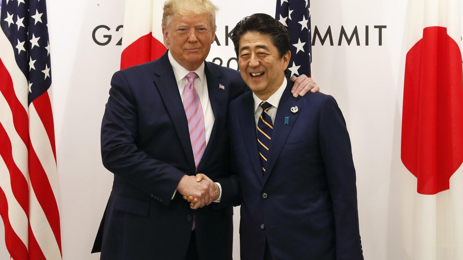 Donald Trump Says Shinzo Abe Shooting Devastating News True
