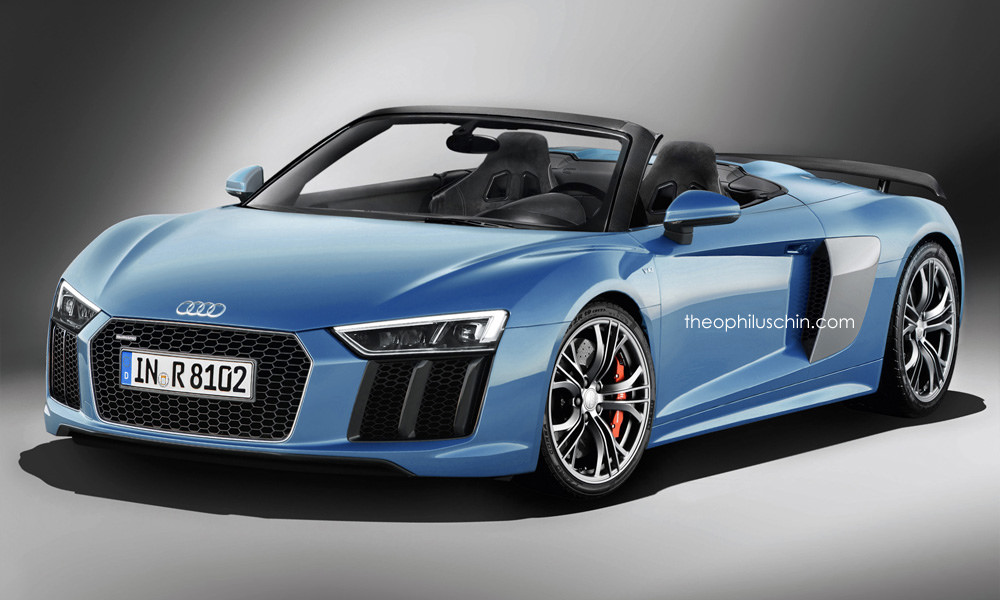 Audi R8 Spyder Already Rendered The Best Way To
