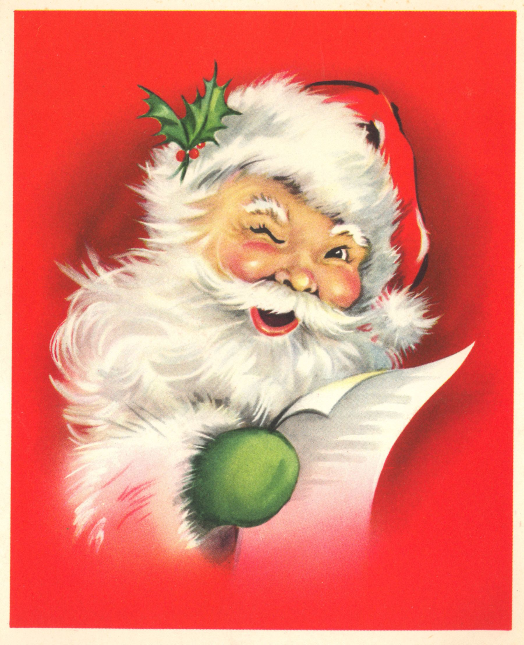 Vintage Santa Desktop Claus Wallpaper