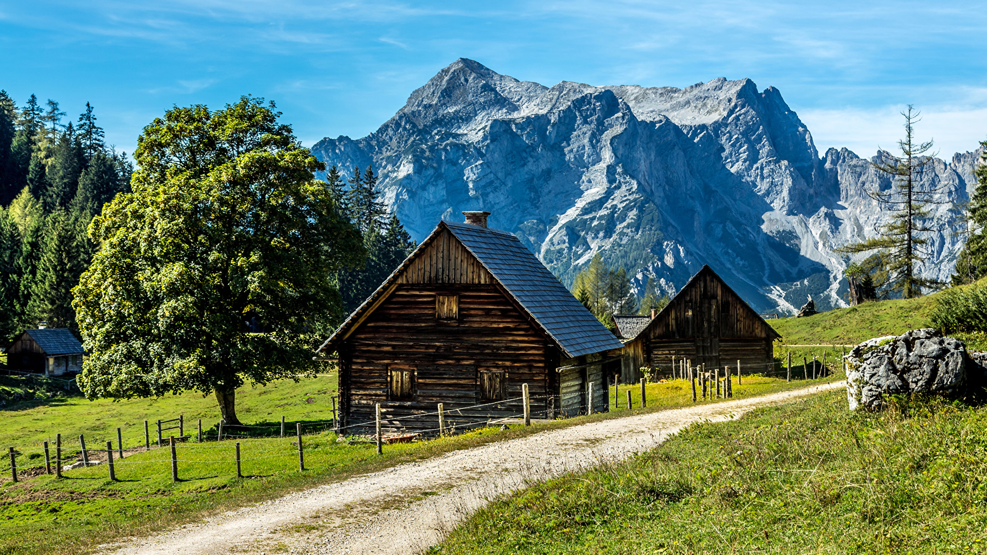 Wallpaper Austria Gesaeuse National Park Nature Mountain