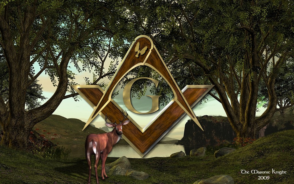 Deer Hunting Masonic Mckim Clipart Mason Templar Art Image
