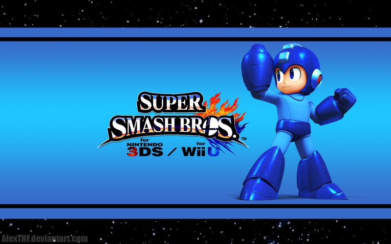 Megaman Wallpaper Smash Bros Wii U 3ds By Alexthf