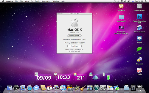 Mac Os X Snow Leopard Desktop Photo Sharing