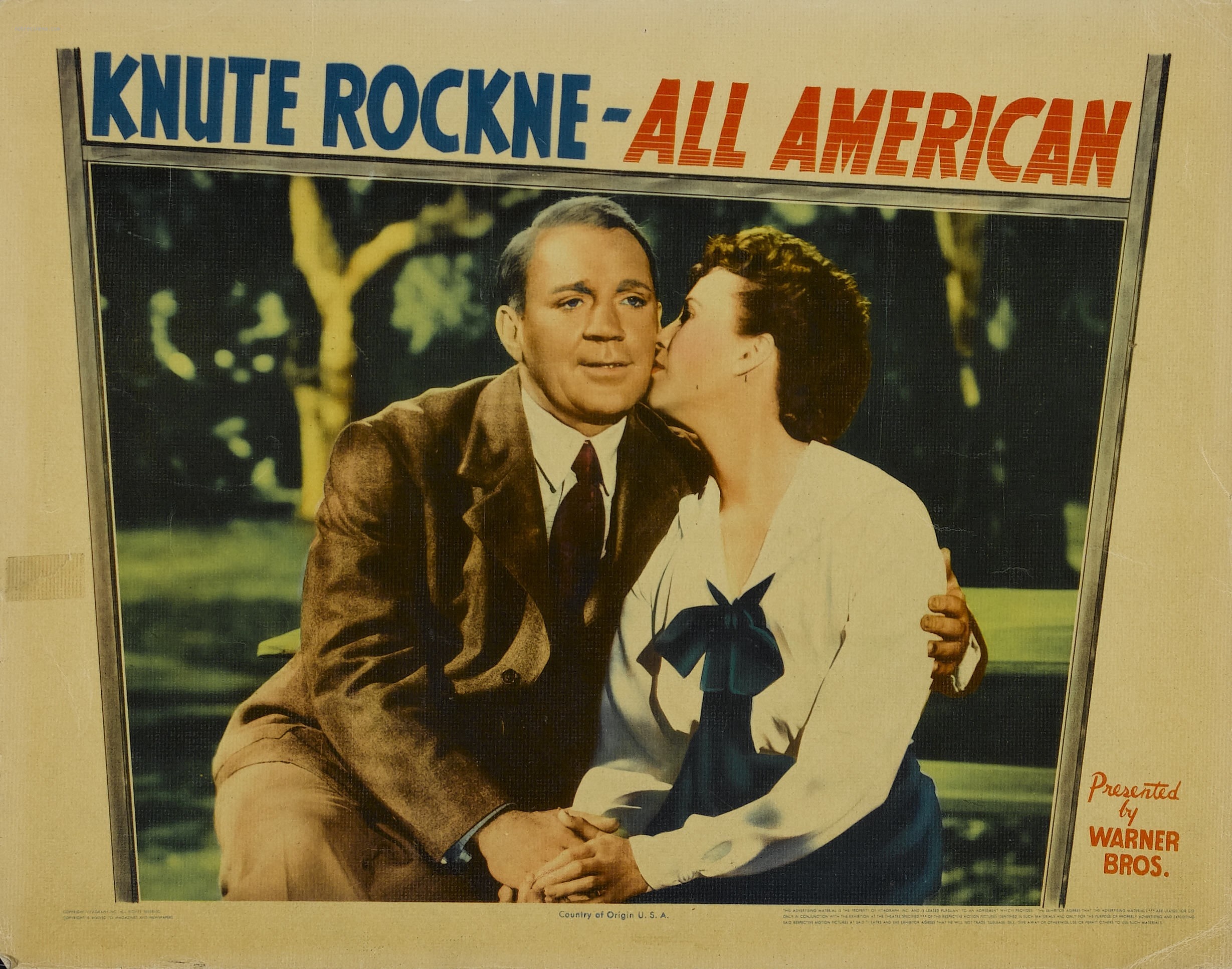 knute rockne all american 1940