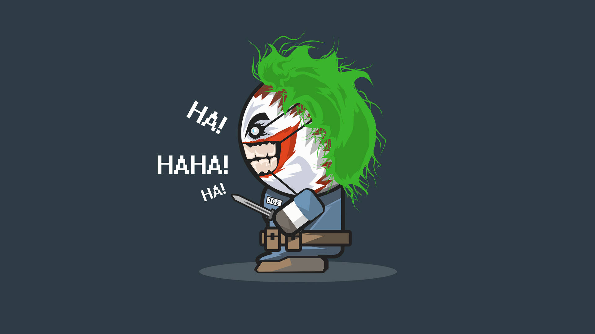 Small Joker Hahaha Yqtezji8rhvirxlx Wallpaper