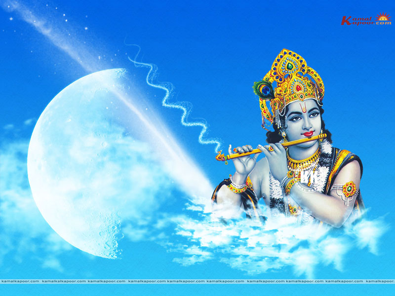 Best Collections of Hindu God Krishna Wallpaper   DesiRulezME