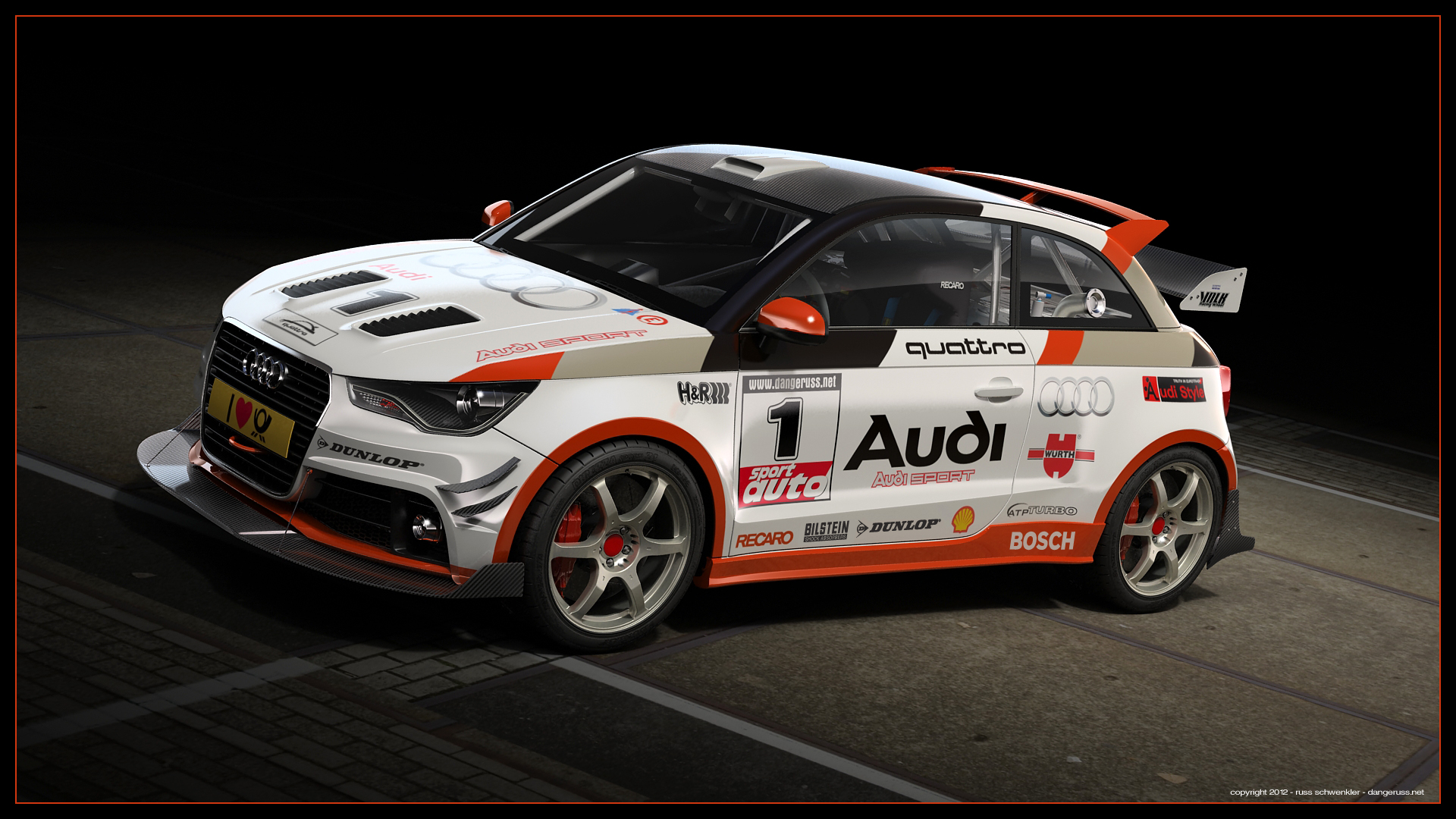 Artwork Audi A1 quattro WRC Audi Motorsport Blog