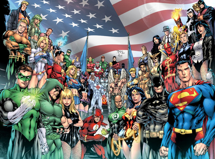the Justice League of America of the Benes by dinei on