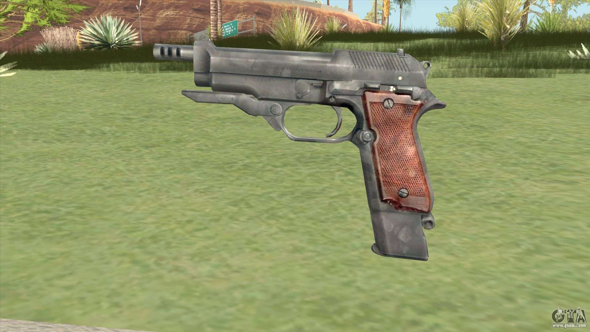 Beretta M93r For Gta San Andreas