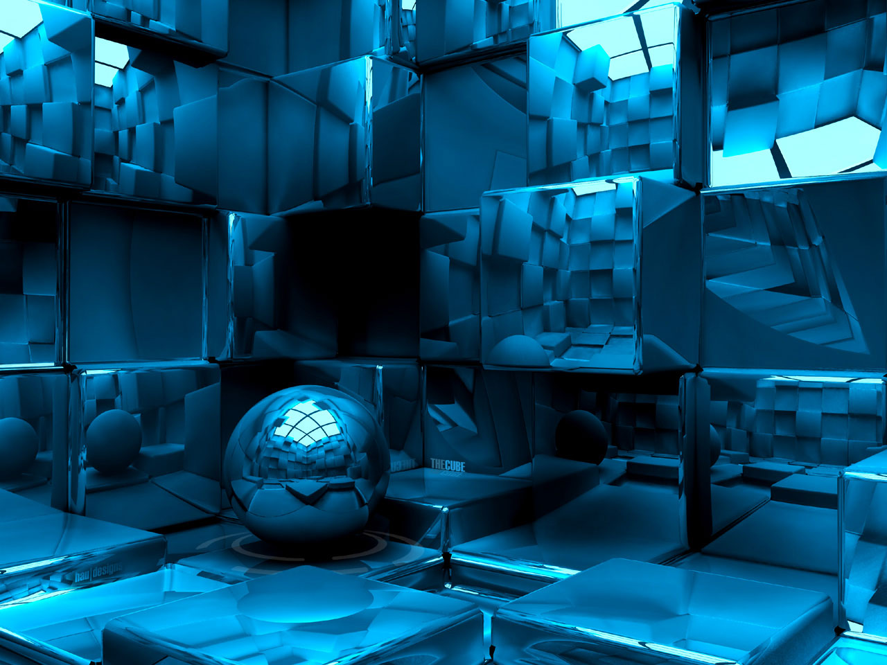 3D Mirror Cubes Exclusive HD Wallpapers 4433 1280x960