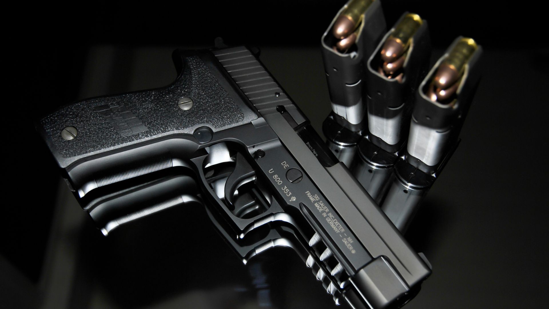 Wallpaper Sig Sauer P226 Bullets Germany
