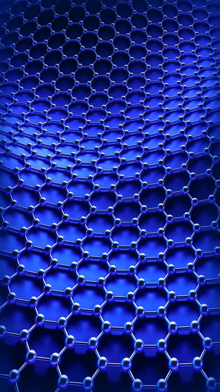 Blue Aesthetic Art Electric Apple Wallpaper Abstract