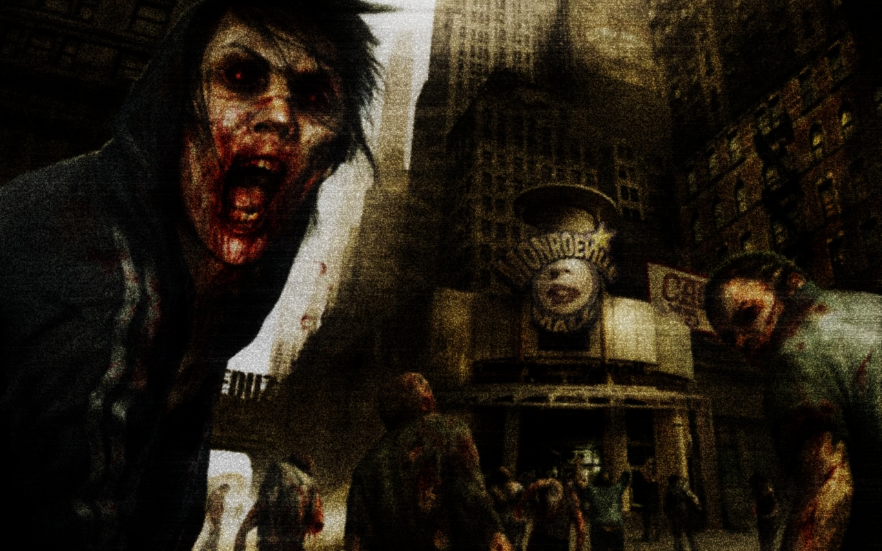 Dark Zombie Wallpaper
