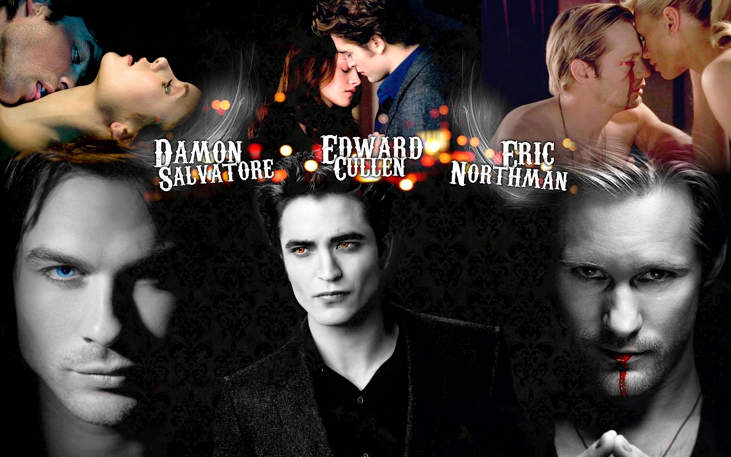 Damon And Elena Wallpaper The Vampire Diaries Tv Show