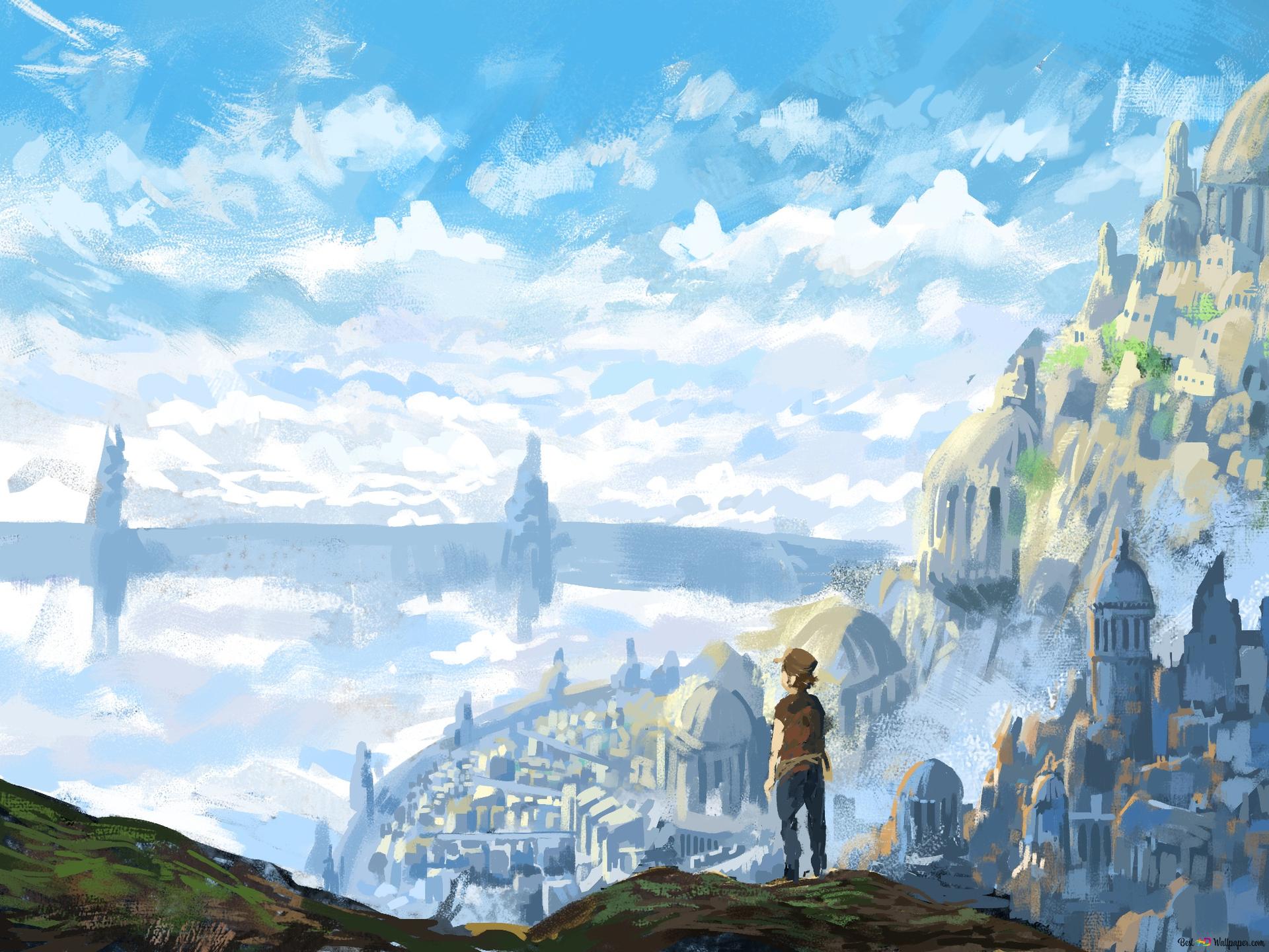Laputa Castle In The Sky Wallpaper
