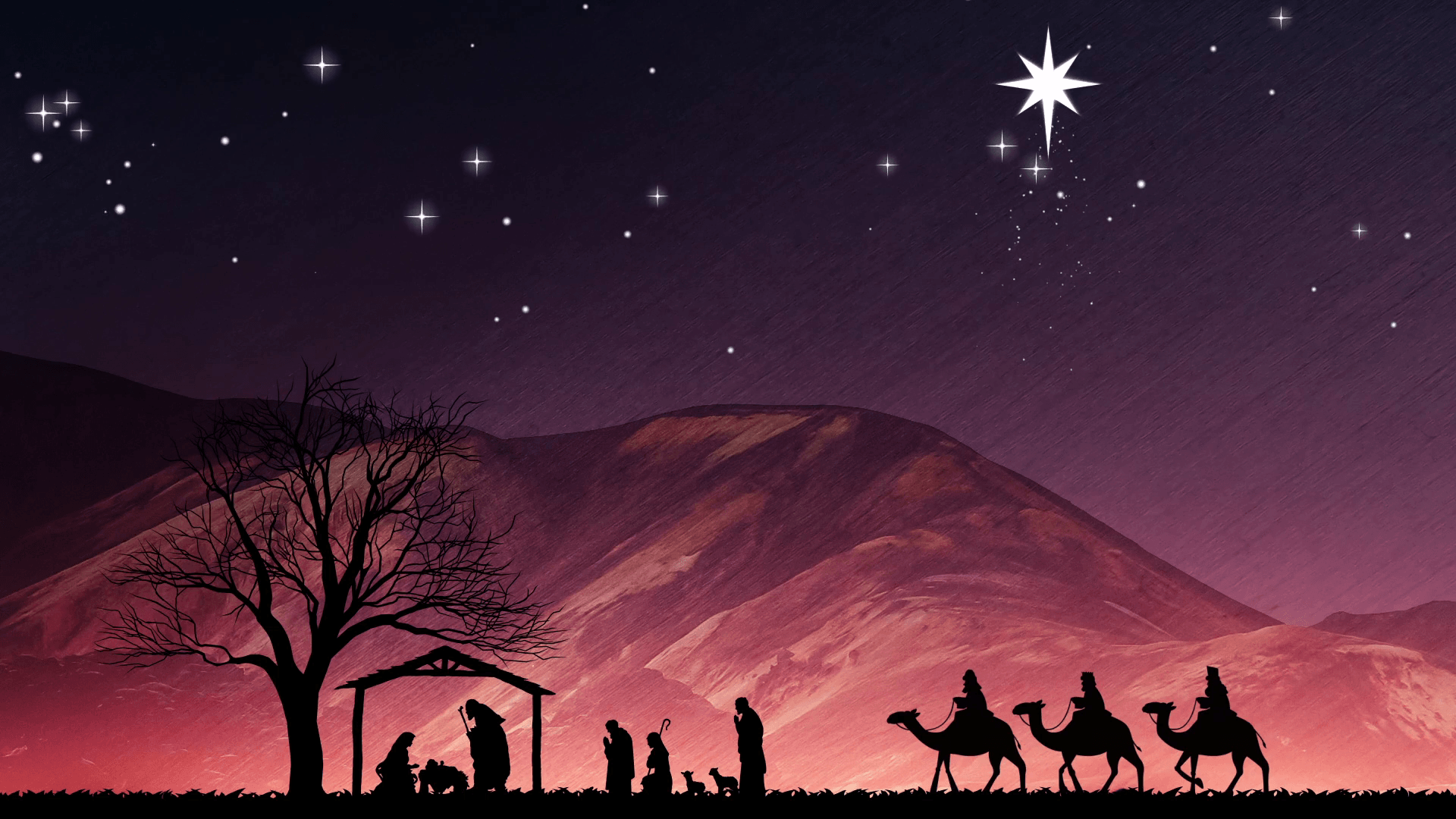 Nativity Scene Desktop Wallpaper Posted By Sarah Tremblay
