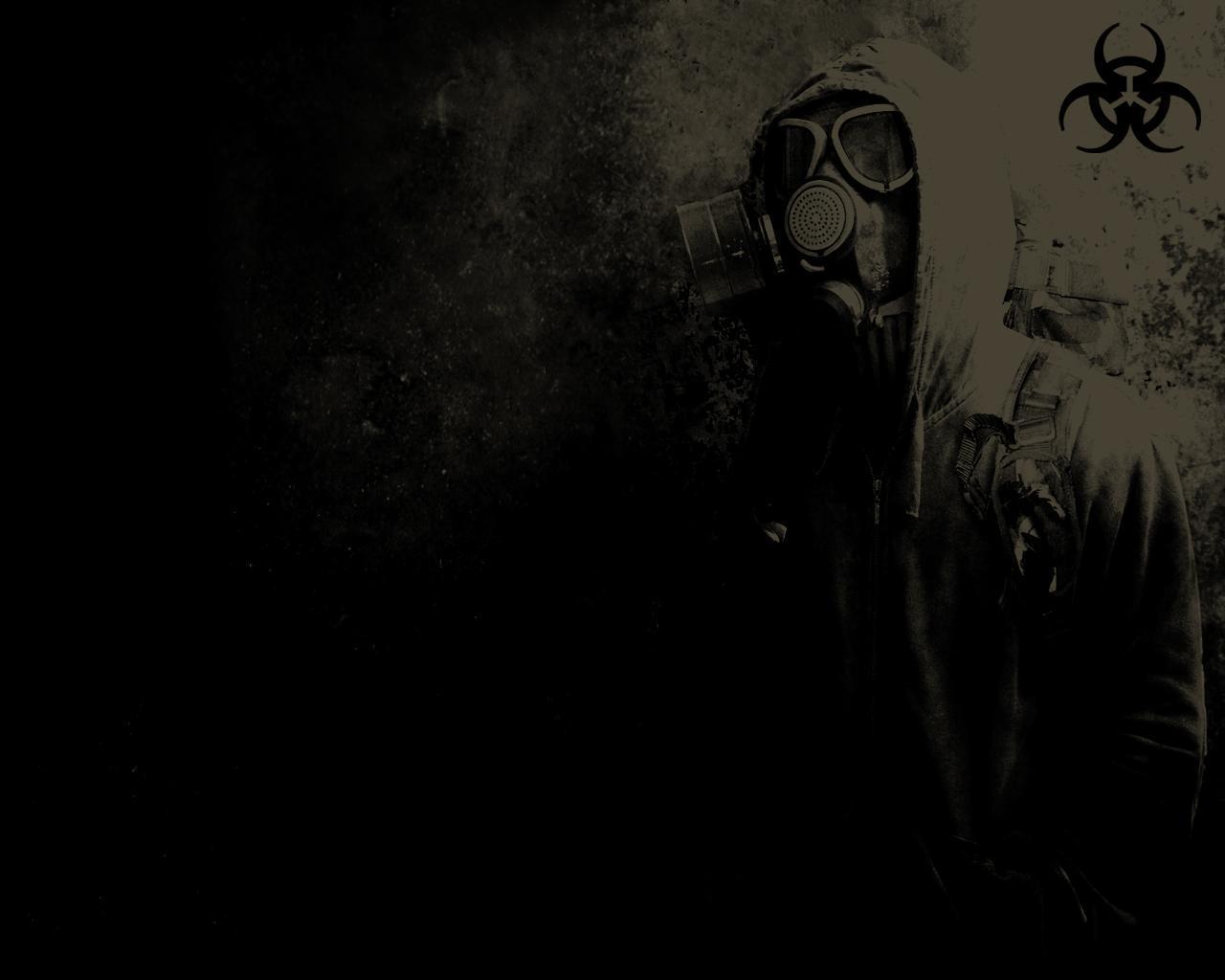 Chernobyl Gas Wallpaper Masks