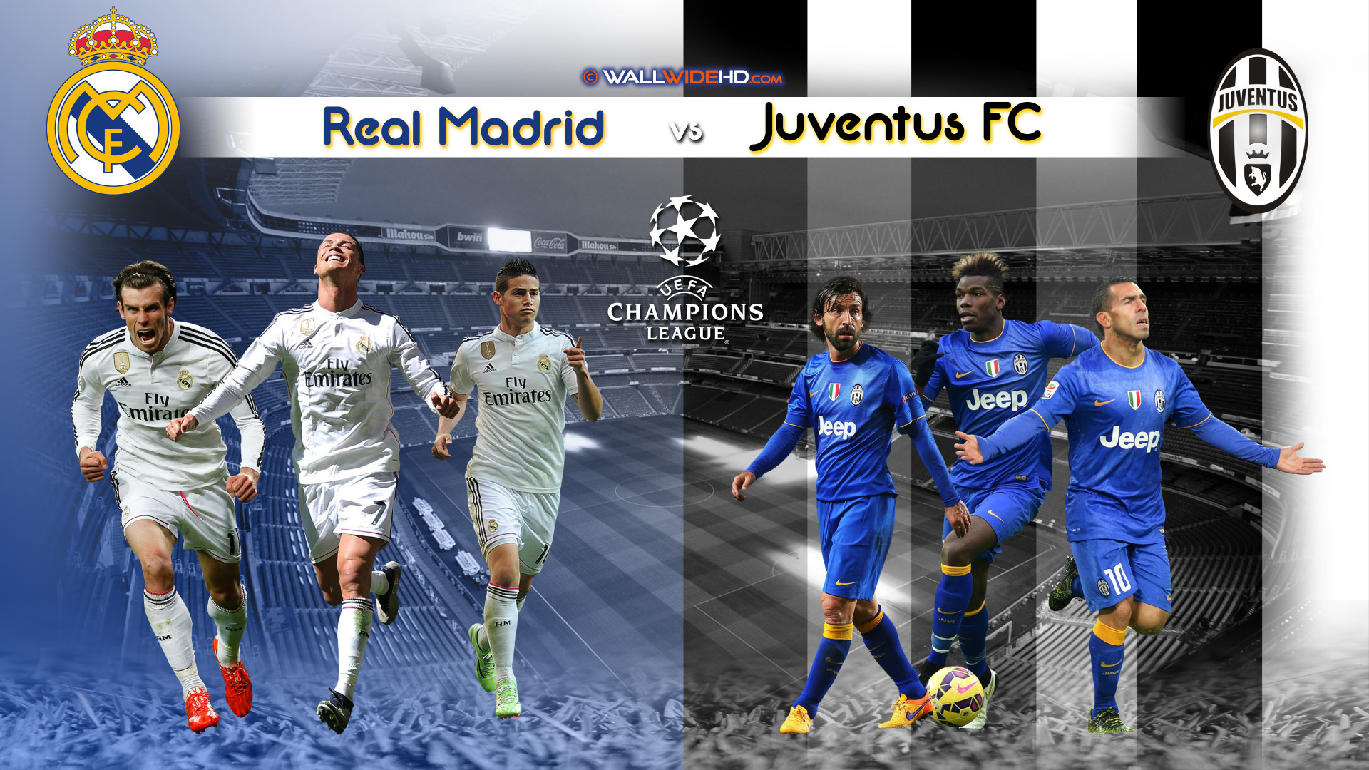 Real Madrid V Juventus Fc HD Wallpaper