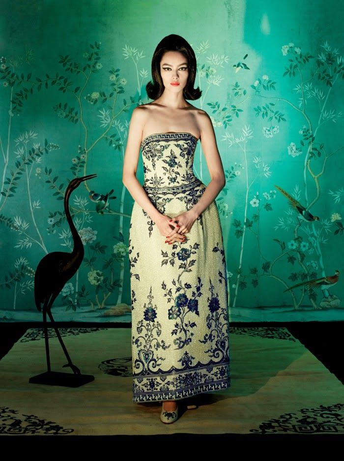 Go East The Editorial In Vogue Us Starring Fei Sun