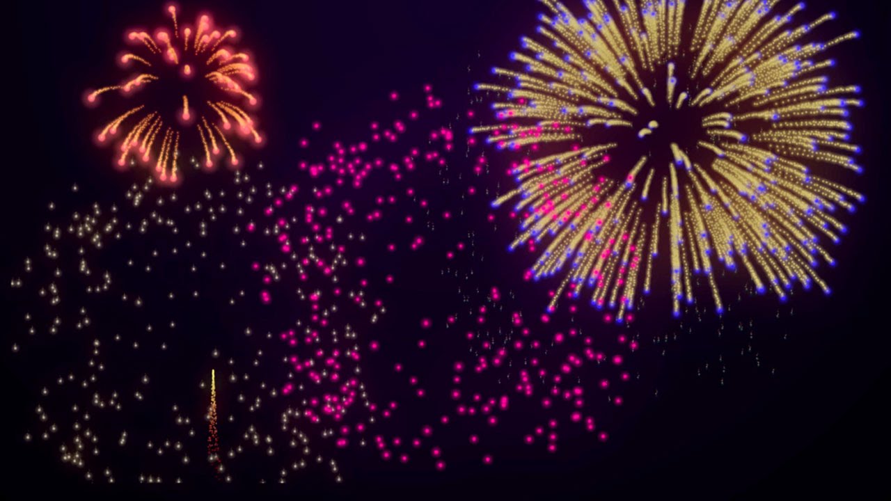 Fireworks Background Loop For New Year S 4th Of July