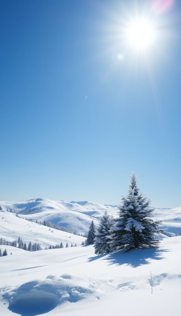 Sunny Winter Wallpaper