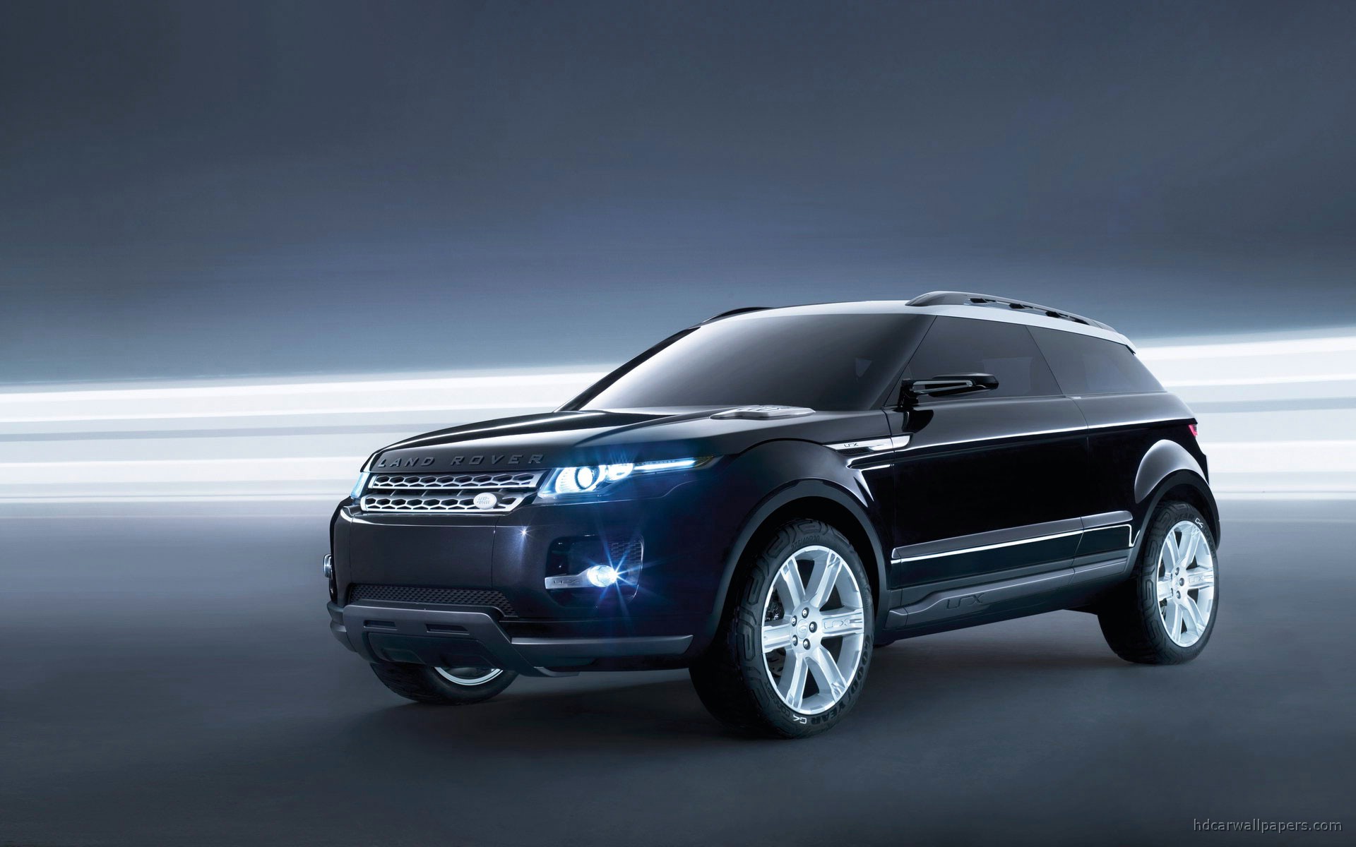 Land Rover Lrx Concept Black Wallpaper HD