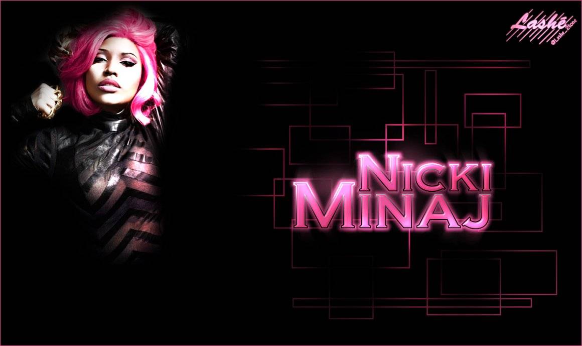 Nicki Pink Black Wallpaper   Nicki Minaj Wallpaper