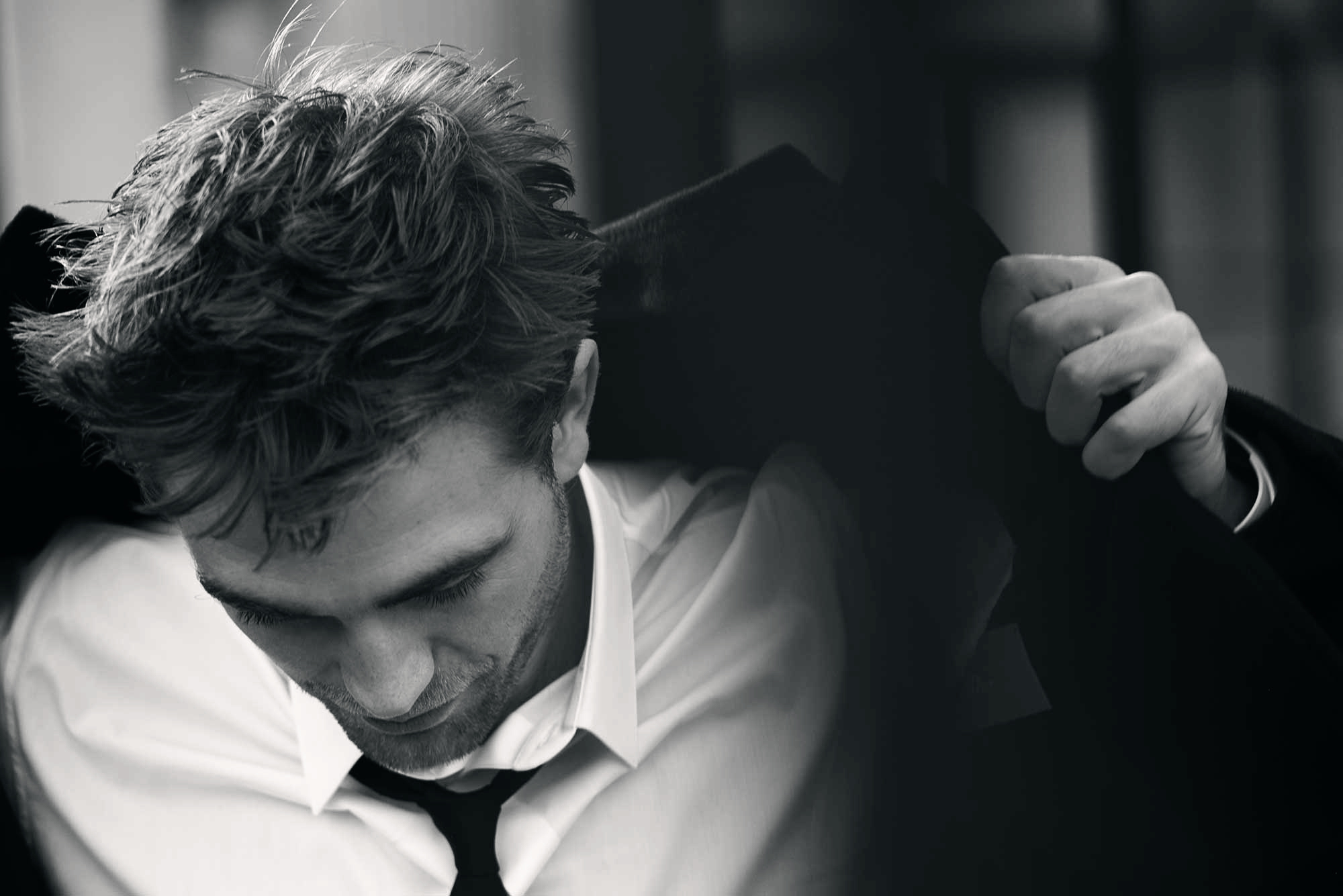 Wallpaper Robert Pattinson Photo Shoot Dior Homme