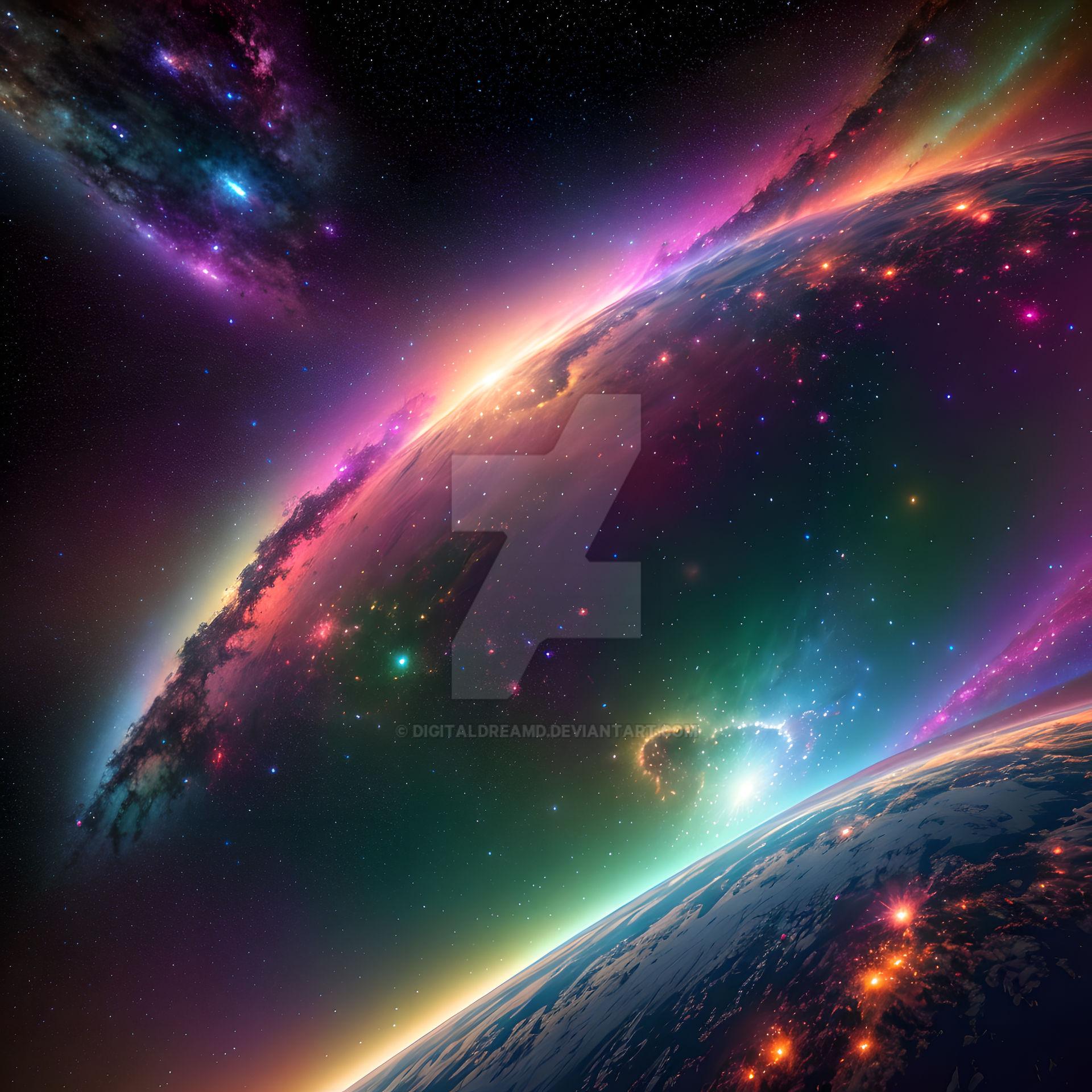 Space wallpaper by DigitalDreamD