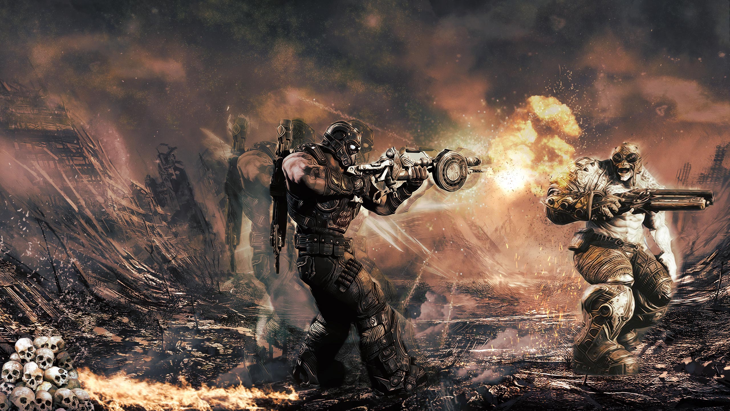 Gears of War 3 Desktop Wallpaper