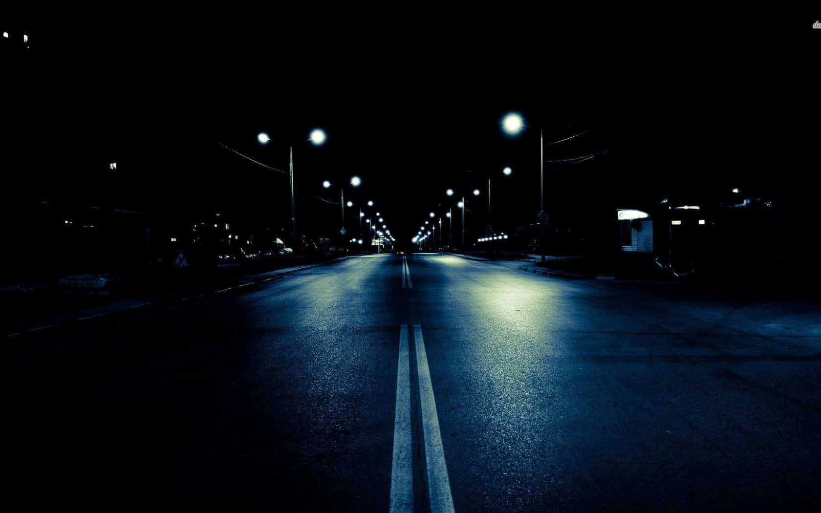 Dark City Background Wallpaper