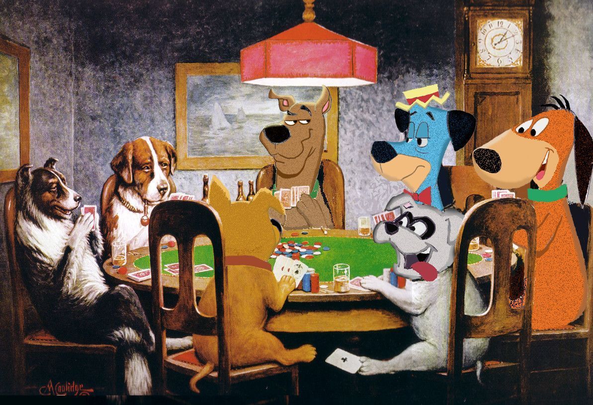 [70+] Dogs Playing Poker Wallpaper on WallpaperSafari
