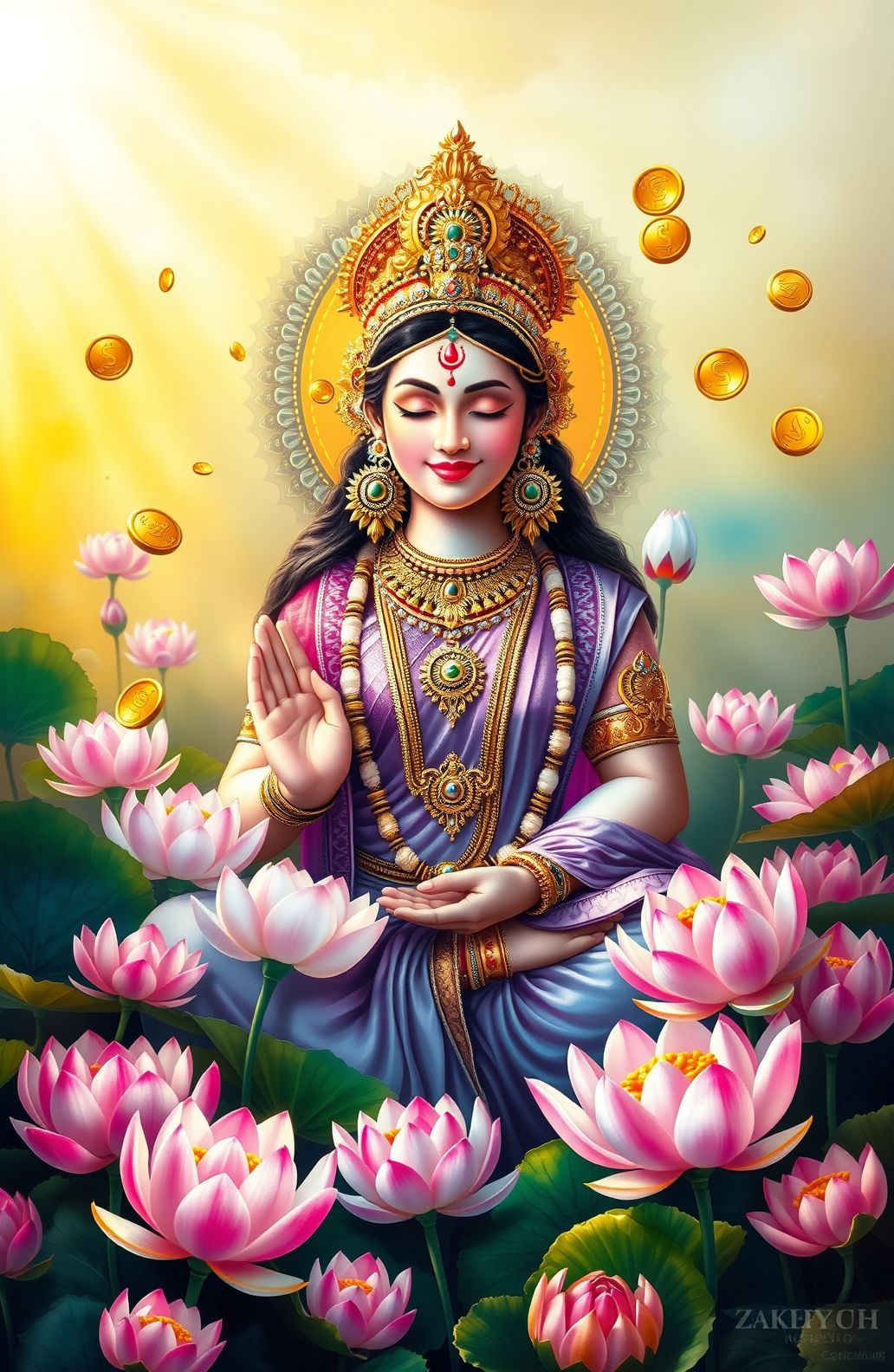 God Lakshmi Wallpaper