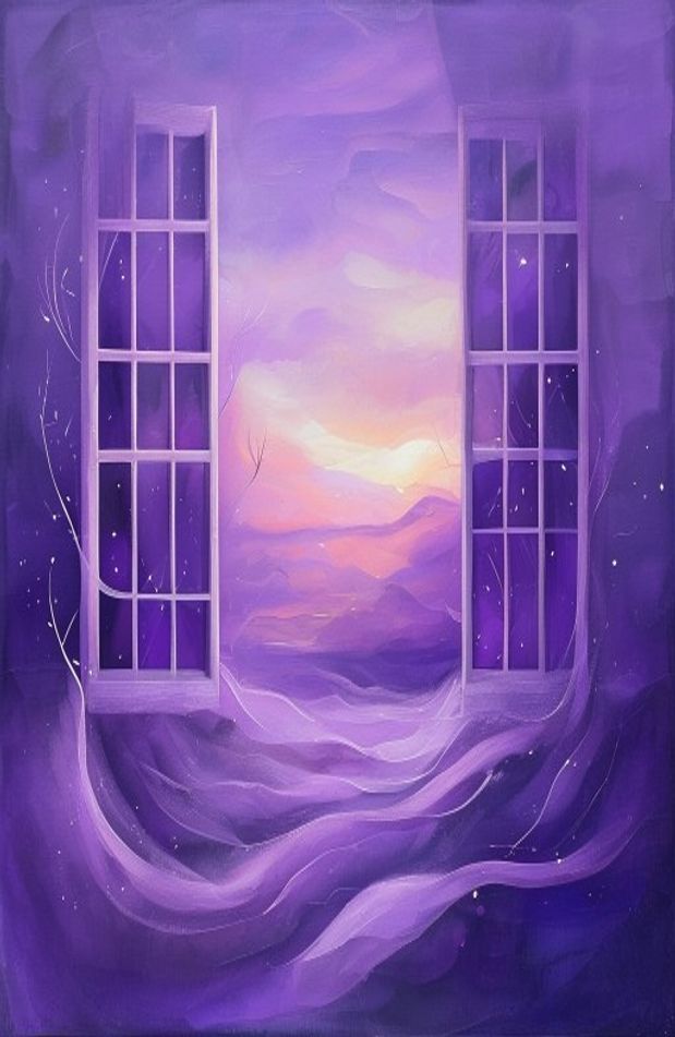 Purple Windows Wallpaper