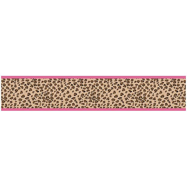 Cheetah Pink Wallpaper Border Wallpaper Borders Leopard Print