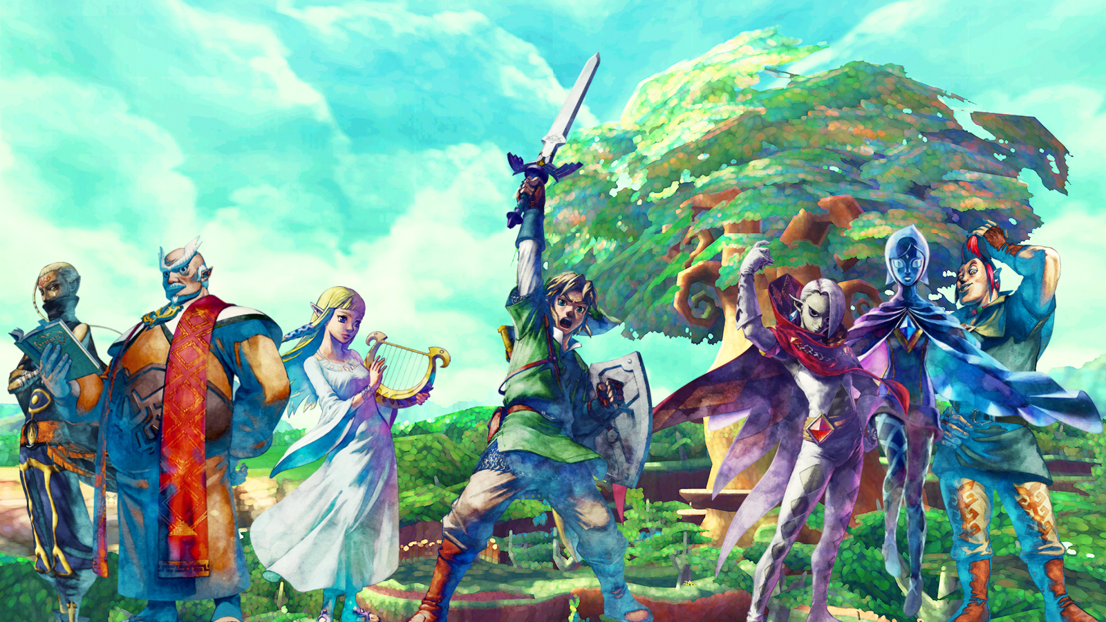 Zelda Skyward Sword Demise Wallpaper
