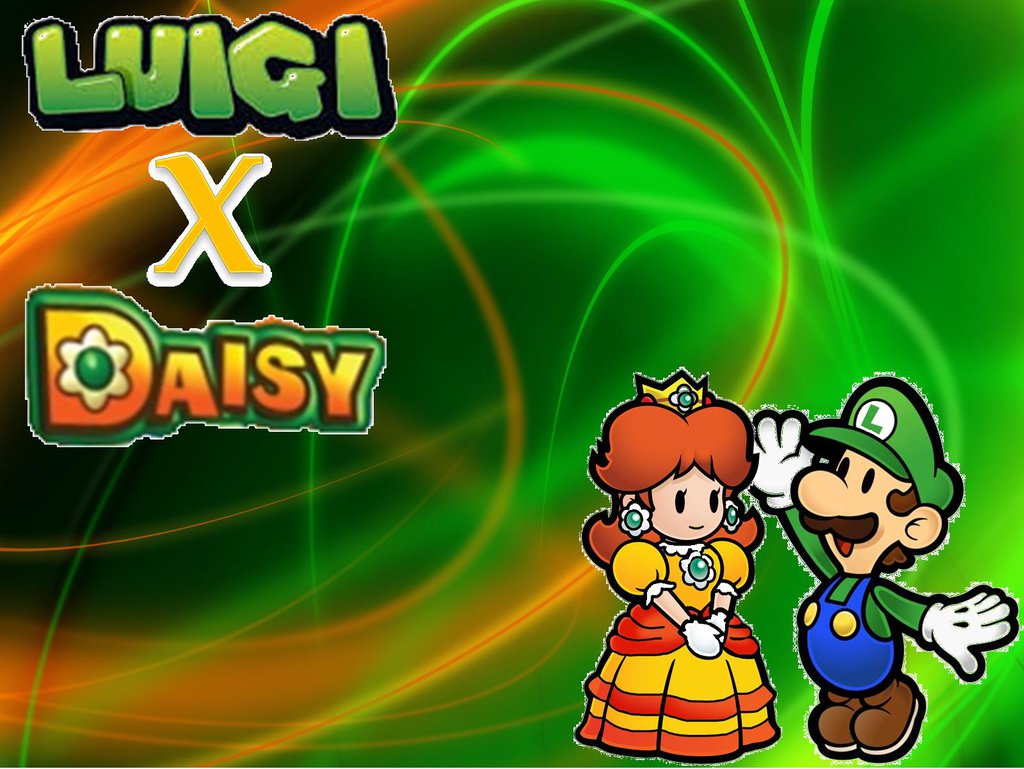 Luigi X Daisy Wallpaper Paper Mario Version By Mariorandom57 On