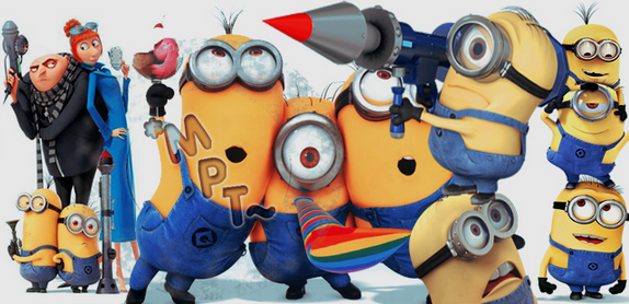 Despicable Me Movie Characters Great For Using As A Cover
