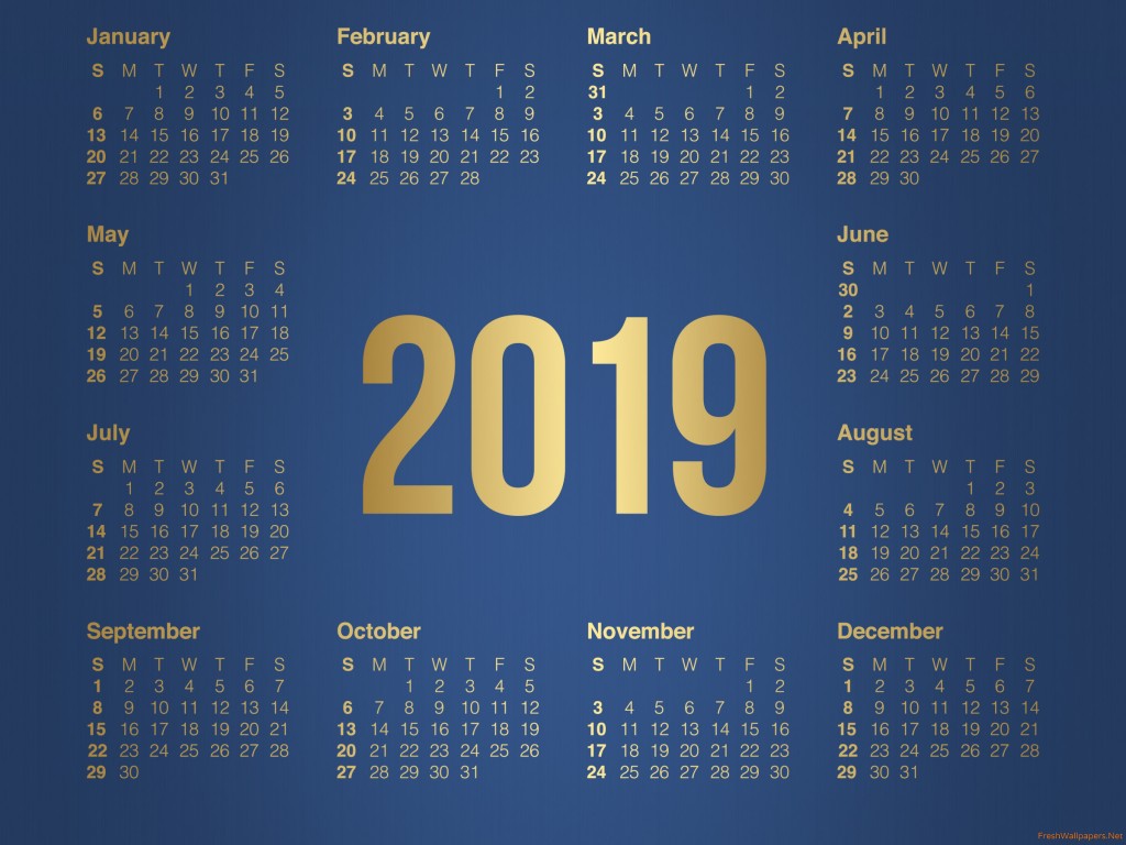 New Year Calender Wallpaper Abstract