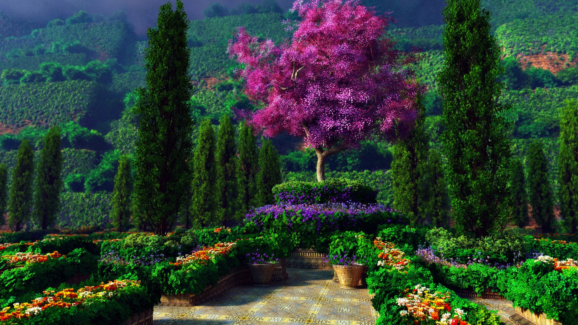 Beautiful Gardens Wallpaper High Definition