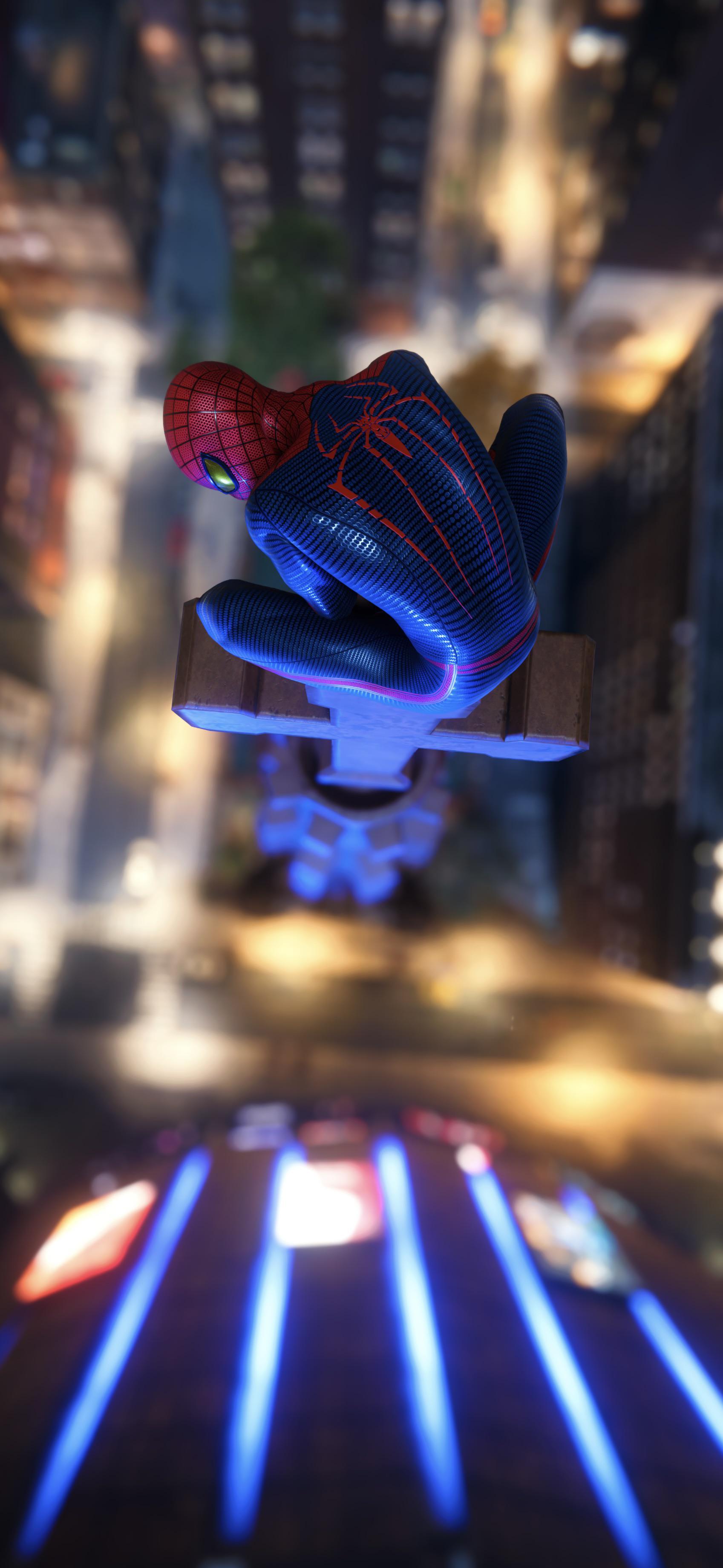 Spider Man Remastered Ps5 Dynamic Lock Screen Wallpaper For iPhone