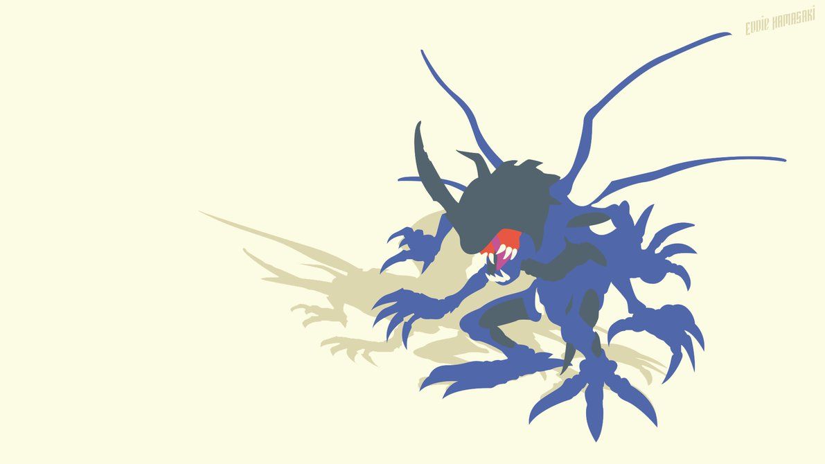 Kabuterimon Digimon Minimalistic By Eddiehamasaki