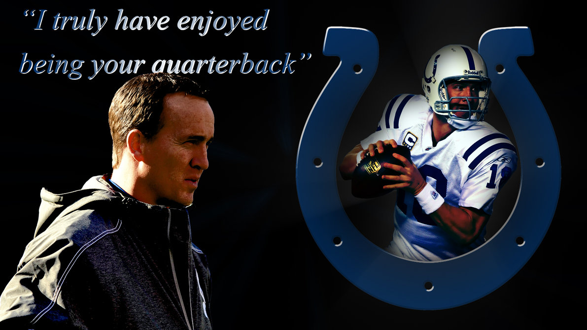 Peyton Manning Colts Wallpaper By Buckhunter7