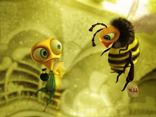 Funny Bee Wallpaper For Desktop Animal