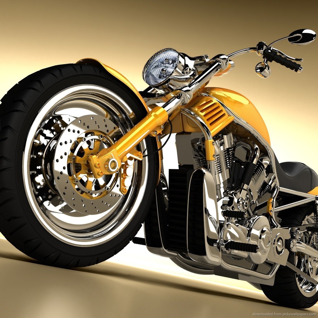 Harley Davidson iPad Wallpaper HD Background Theme