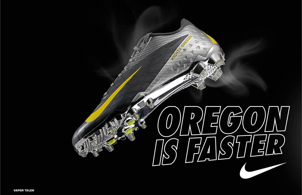 Oregon Ducks Gloves Nike Pro Bat Football Unveil
