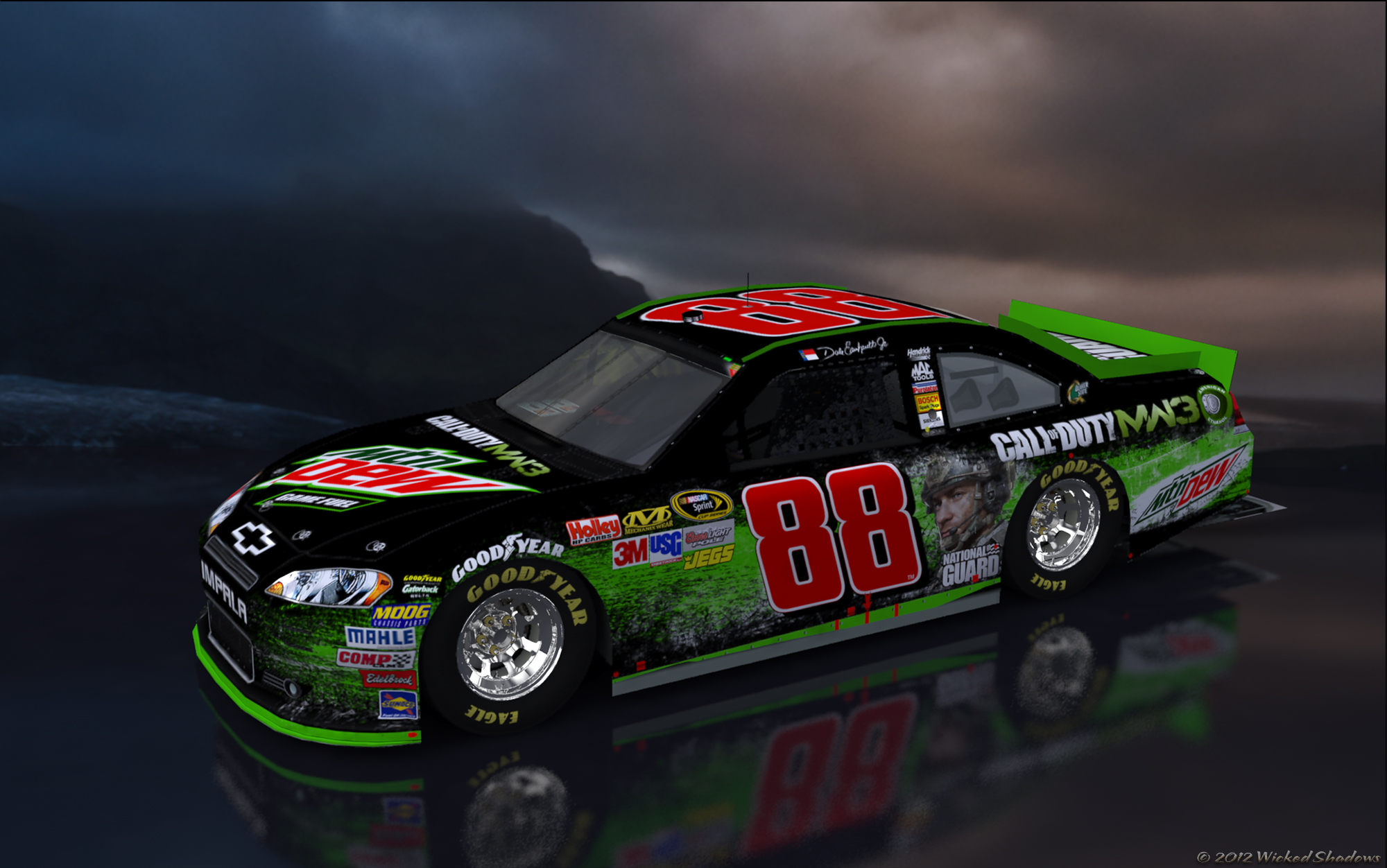 Nascar Wallpaper Dale Jr By Wicked Shadows
